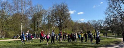 Trainingseinheiten im Rahmen des Laufmonats